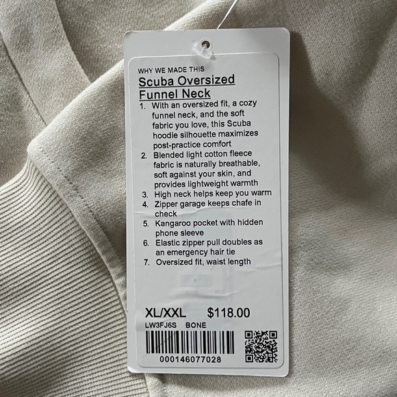 Lululemon Scuba Oversized Funnel Neck Half Zip - Picture 2 of 5